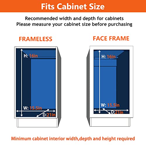 ROOMTEC Individual Pull Out Cabinet Organizer (14" W | All Products - Image 5