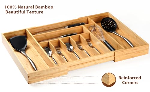 Extra Large Expandable Kitchen Siverware Utensils Drawer - Image 4