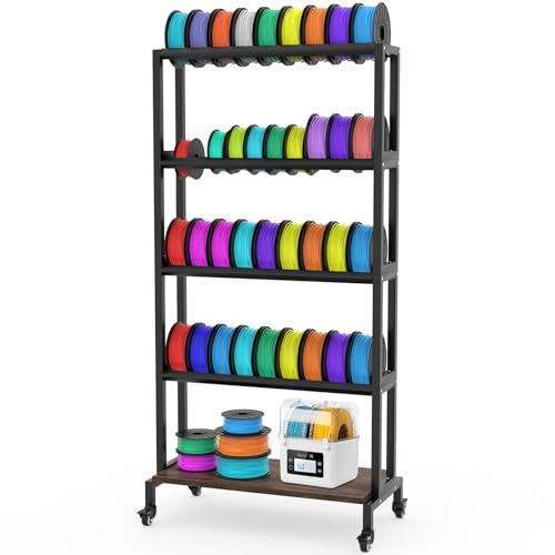 Ormeli 3D Printer Filament Storage Rack, 5-Tier 3D | Home Organization - Image 2