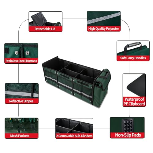Car Trunk Organizer with Removable Cooler Bag | Home Organization - Image 6