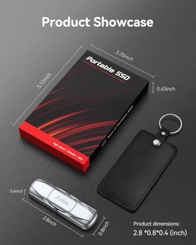 Aiibe 128GB Solid State Dual Drive up to 450MB/s USB C Solid - Image 8