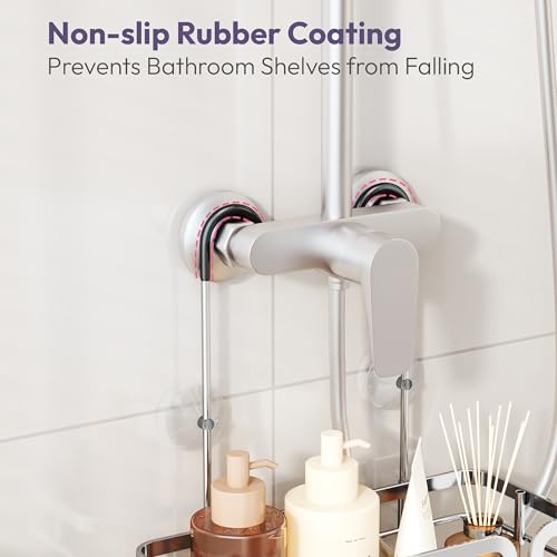 SWTYMIKI Shower Caddy Hanging Organizer - Over the Door Shower - Image 6