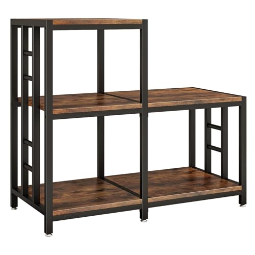 METYERRY 5-Tier Mini Fridge Stand, Bakers Rack with Storage - Image 2