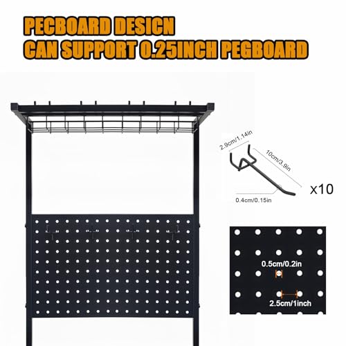 Aventik Fishing Rod Holders For Garage, 3-Tier Heavy Duty - Image 4