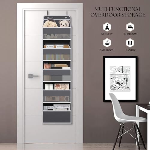 TYMENSH Over the Door Organizer for Bedroom Bathroom Pantry, 5 - Image 3