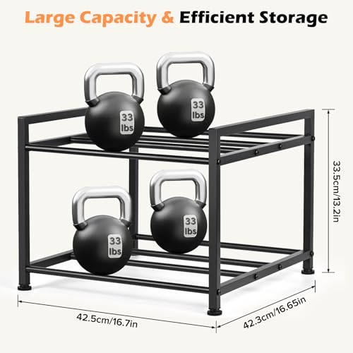 MAYJOY Desktop 3D Printer Filament Storage Rack, 2-Tier Metal - Image 3