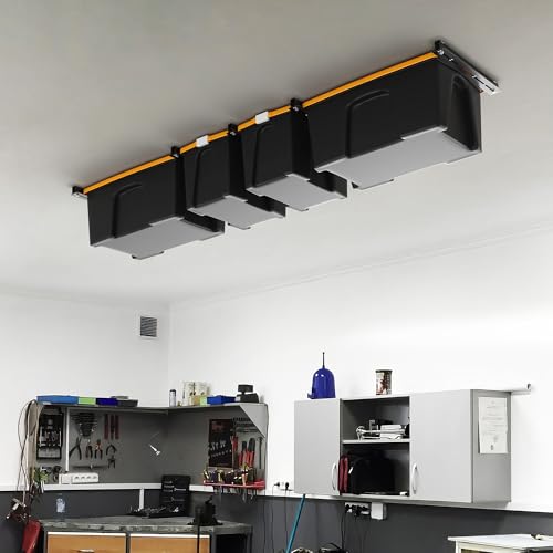 Overhead Garage Storage Rack, Heavy Duty Ceiling Storage Rack - Image 3