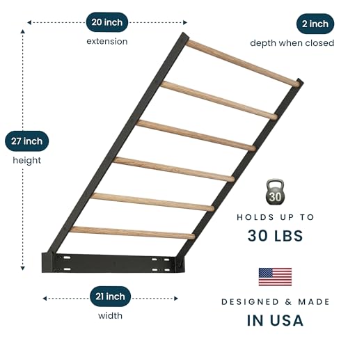 Wall Mounted Drying Rack – Foldable Laundry Drying Rack - Image 3