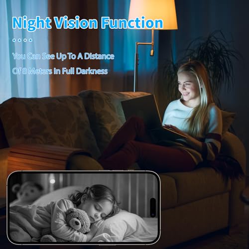 Mini Camera 2026 4K HD WiFi Portable Nanny Cam with | All Products - Image 5