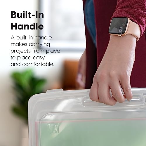IRIS USA Board Game Storage |Made in USA| Slim Craft Case - Image 5