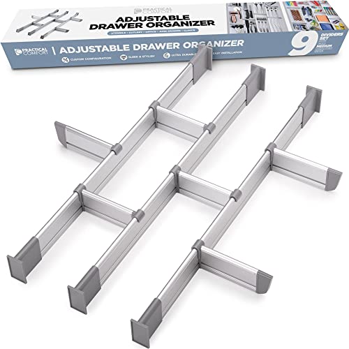 Practical Comfort Aluminum Drawer Organizer for Kitchen Utensils - Image 2