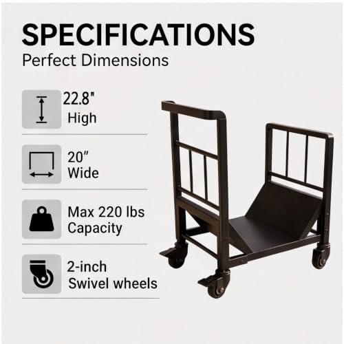 Firewood Rack Collection (Firewood Cart) - Image 3