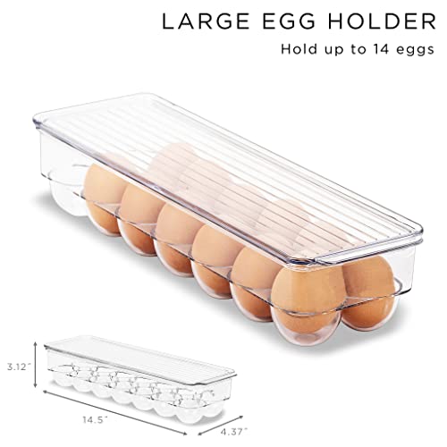 Sorbus Fridge Organizers and Storage Bins for Pantry & Fridge (6 - Image 4