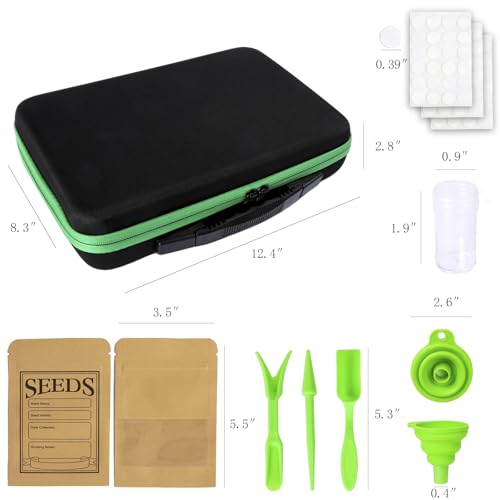 Seed Storage Organizer Box 60 Slots, with 20 Envelopes - Image 4