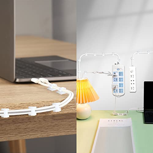 XHF 120PCS 5/8” White Adhesive Cable Wire Wall Light | All Products - Image 7