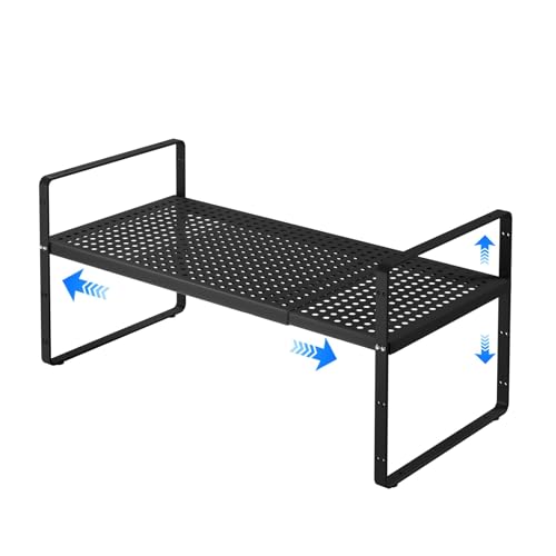 Expandable Kitchen Shelf Organizers, Kitchen Cabinet - Image 2