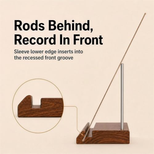 Onmiwod Now Playing Vinyl Record Stand, Vinyl Record - Image 8