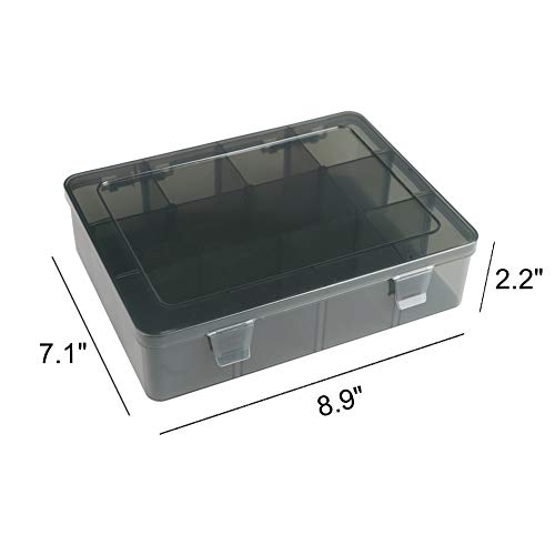 2 Pack Plastic Storage Organizer Box, Storage Container - Image 3