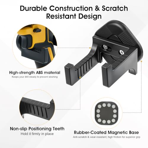 2 Pack Magnetic Drill Holder Heavy Duty - Image 6