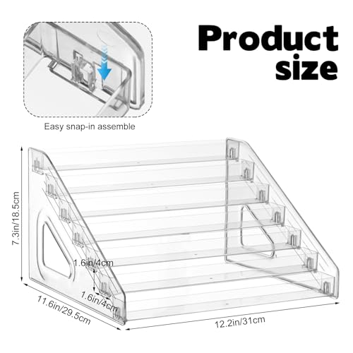 Military Challenge Coin Holder Display Stand 7 Layer - Image 3