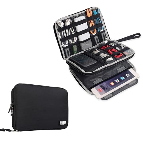 BUBM Double Layer Electronics Organizer/Travel Gadget Bag - Image 2