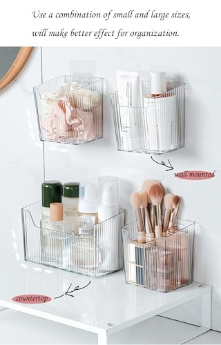 Lae Nuvole 2Pcs Storage Organizer Bins, Wall Shower Toothbrush - Image 4