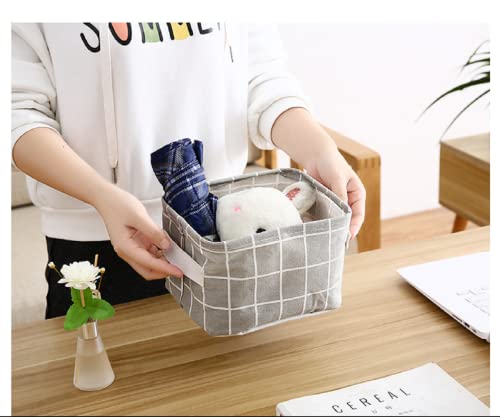 FocuH Stylish Storage Basket Cotton and Linen Fabric | All Products - Image 8