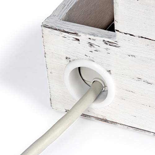 JACKCUBE Design Hair Tool Organizer Wooden, Hair Blow Dryer - Image 6