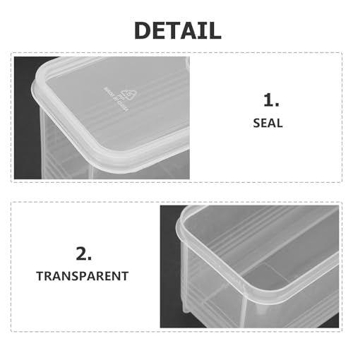 Long Plastic Food Storage Container with Lid for Green Onions - Image 4