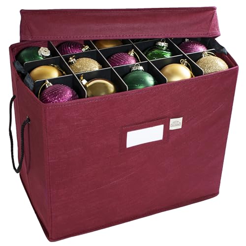 Christmas Ornament Storage Box, Holds 60-3 Inch Ornaments - Image 2
