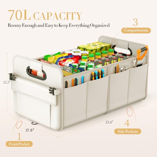 Trunk Organizer For Suv & Sedan,Car Organizers and Storage - Image 5