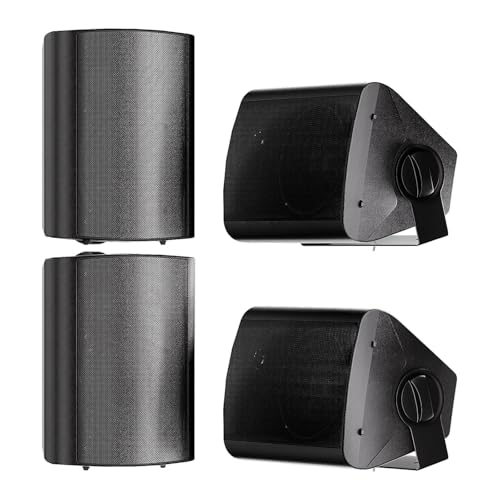 STUDIOFINIX 5.25 Inch 600W Passive Indoor Outdoor Speakers Wired - Image 2