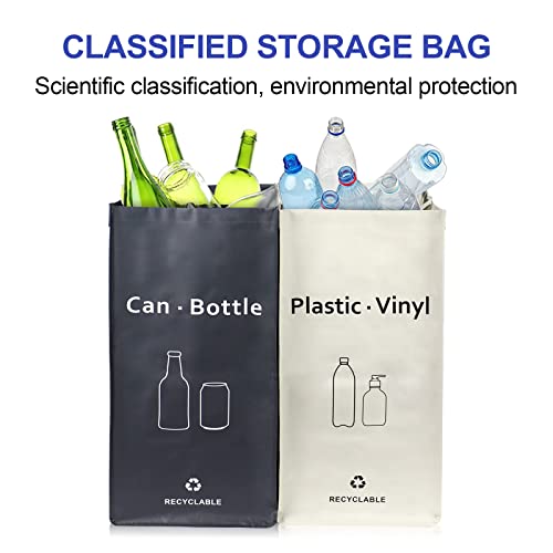 JIALAI HOME Recycling Bin, Separate Large Recycle Bins - Image 3