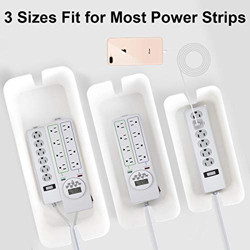 DUNCHATY Cable Management Box 3 Pack - Cord Hider & Power - Image 3