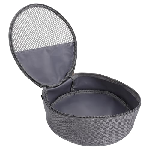 Toddmomy Outdoor Tableware Bag Round Mesh Camping Storage - Image 6