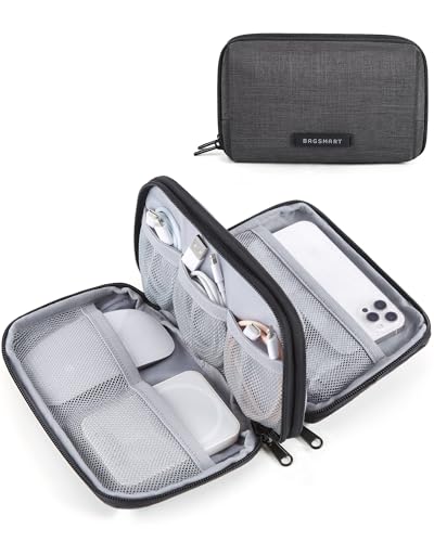 BAGSMART Electronics Travel Organizer for Cords, Zipper Pouch - Image 2