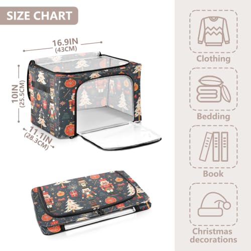 senya Christmas with Nutcracker Clothes Storage Bins - Image 4