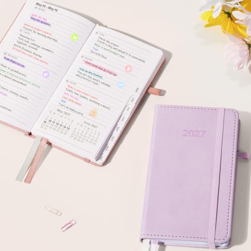 Forvencer Pocket Planner 2027,Small Weekly Monthly Planners - Image 7