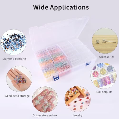 SGHUO Diamond Painting Storage Container 120 Slots Bead - Image 6