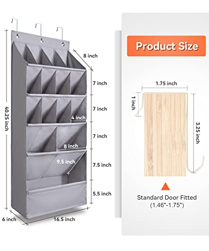 1 Pack Over-the-Door-Shoe-Organizers,Hanging Organiz | All Products - Image 7