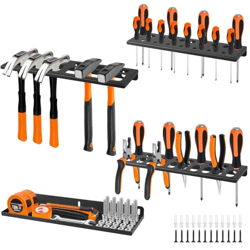 Wall Mount Hand Tool Storage Racks, Screwdriver Organizer - Image 2