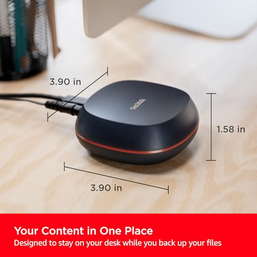 Sandisk 8TB Desk Drive SSD, Up to 1000MB/s Read Speeds, Black - Image 4