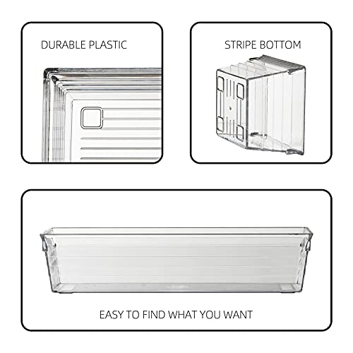 Clear Plastic Drawer Organizer Tray for Vanity Cabin | All Products - Image 7