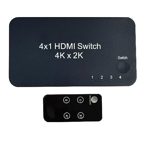 HDMI 4 in 1 Out switcher, 4K@60hz HDMI Switcher - Image 6