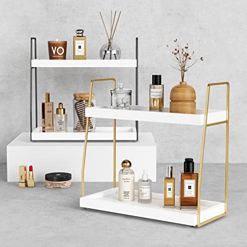 Forbena Bathroom Organizer Countertop, Gold Bathroom Counter Sink - Image 7