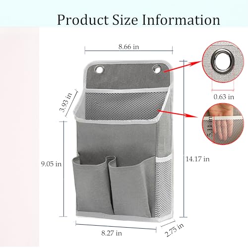 Hanging Basket for Organizing, Wall Organizer with Pockets - Image 3