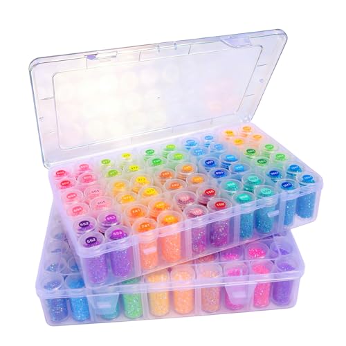 QTFOUND Diamond Art Storage, 1Pack 60 Bottle - Image 2