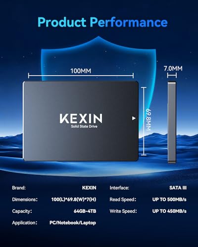 KEXIN SSD 2TB Internal SSD 2.5" SATA III Internal Solid State - Image 3
