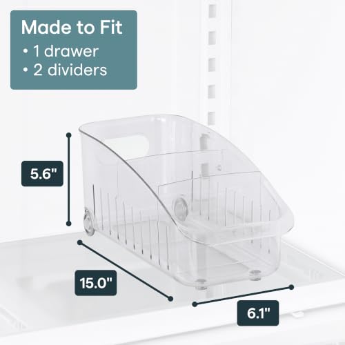 YouCopia RollOut Fridge Drawer 6", BPA-Free Clear Ro | All Products - Image 4