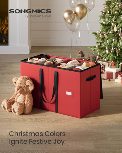 SONGMICS Christmas Storage Box for 15-Inch Figurines - Image 4